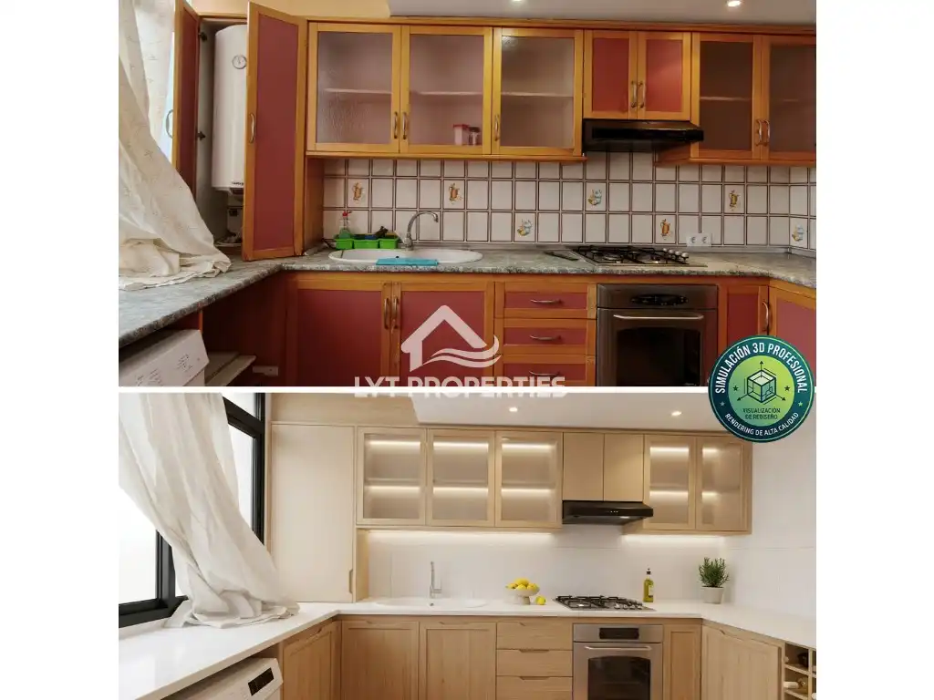 Cocina de Piso en venta en Gata de Gorgos con Balcón