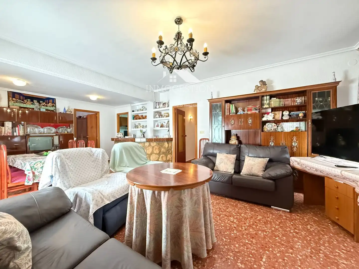 Sala de estar de Casa o chalet en venta en Albacete con Aire acondicionado, Calefacción y Jardín privado
