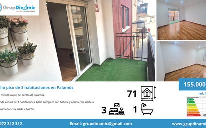 Balcony of Flat for sale in Palamós  with Balcony