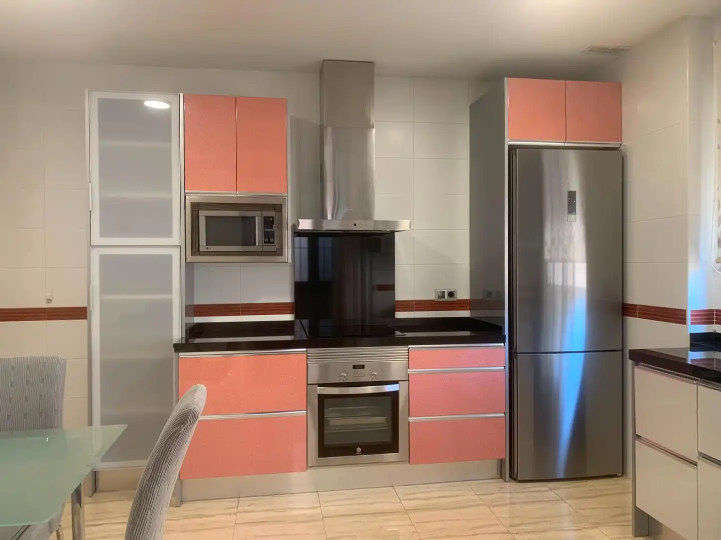 Cocina de Ático de alquiler en Murcia con Aire acondicionado, Calefacción y Terraza