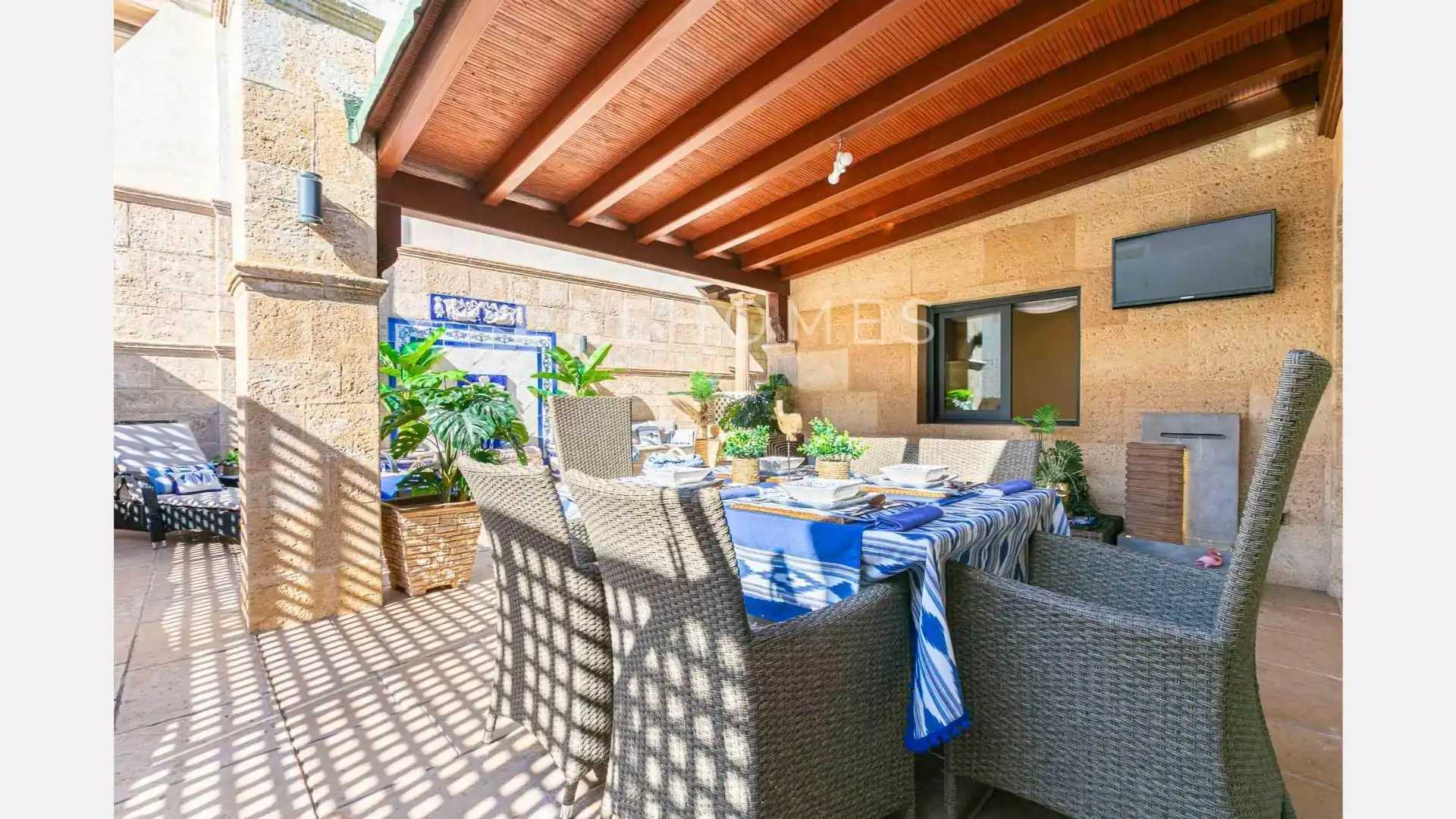 Terrasse von Dachboden zum Verkauf in Marbella mit Klimaanlage, Heizung und Terrasse