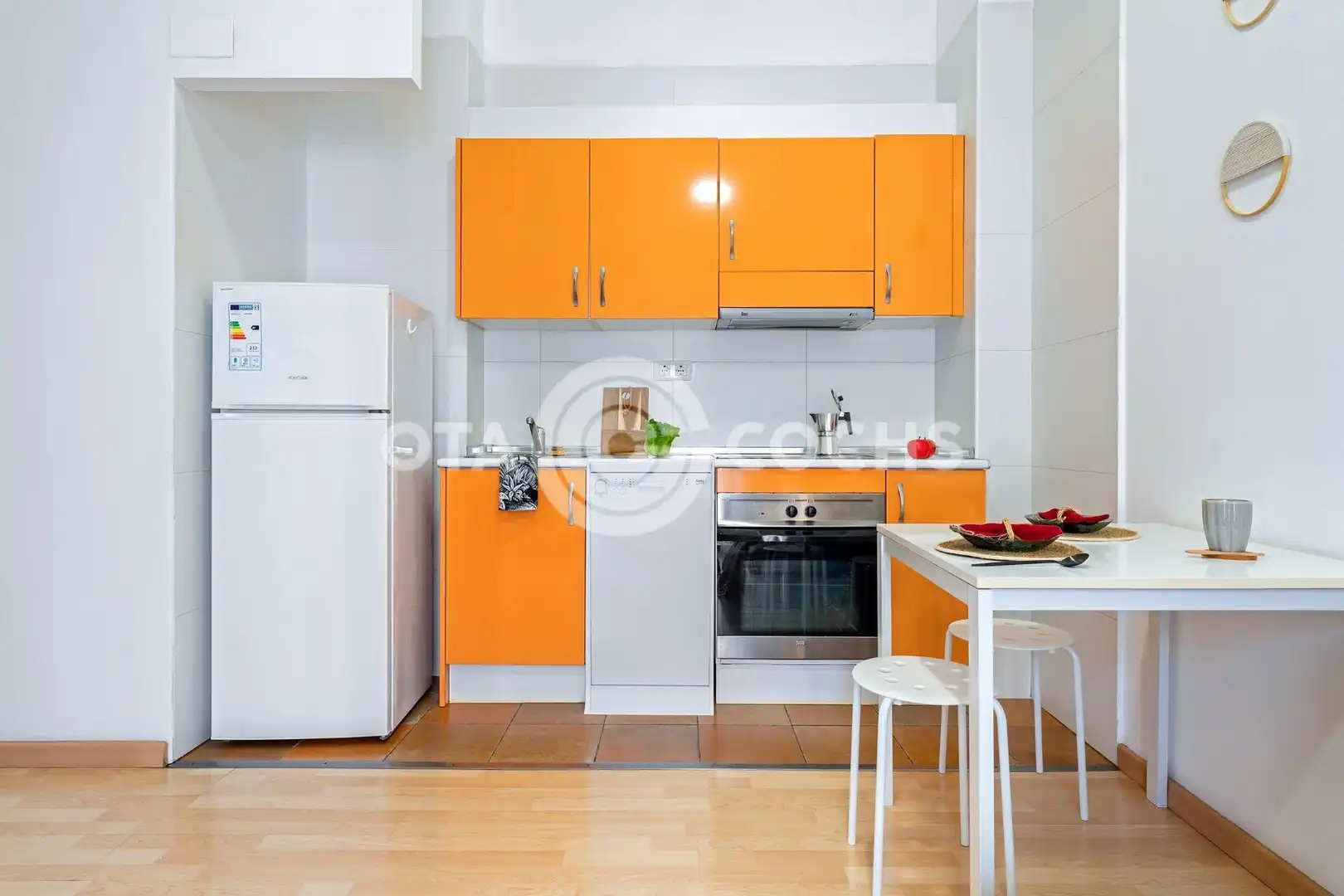 Kitchen of Flat for sale in Reus  with Air Conditioner, Heating and Storage room
