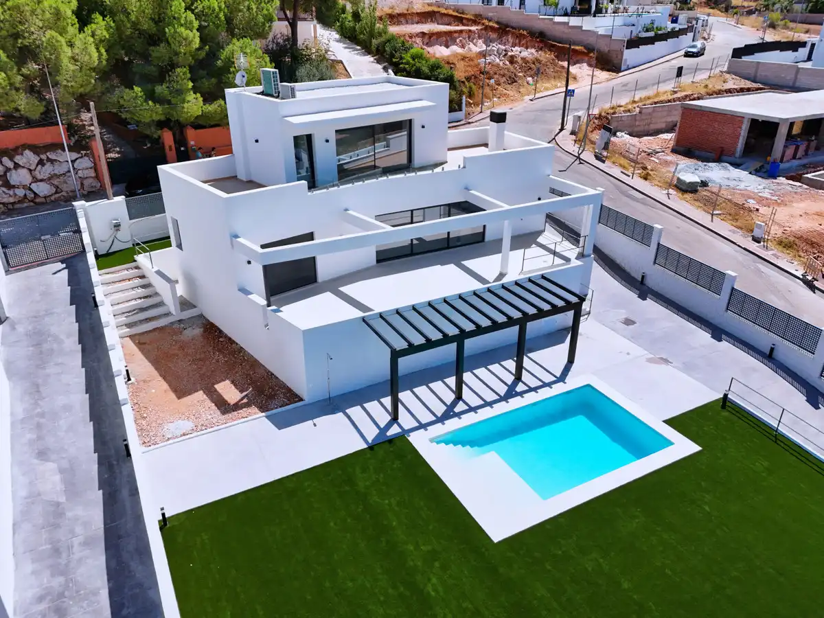 Chalet con piscina en venta en Pinos de Alhaurín - Periferia, imagen 69