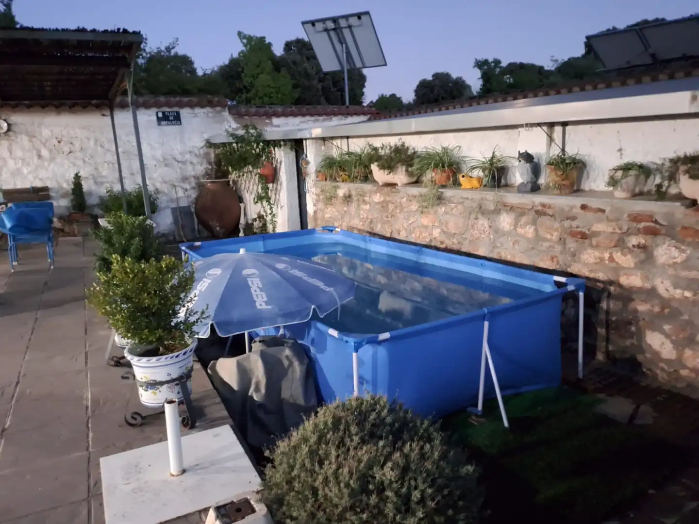 Swimming pool of Country homes for sale in Santa Eufemia  with Furnished