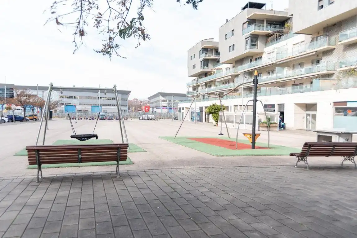 Terrasse von Wohnung zum Verkauf in Badalona mit Heizung, Parkett und Terrasse