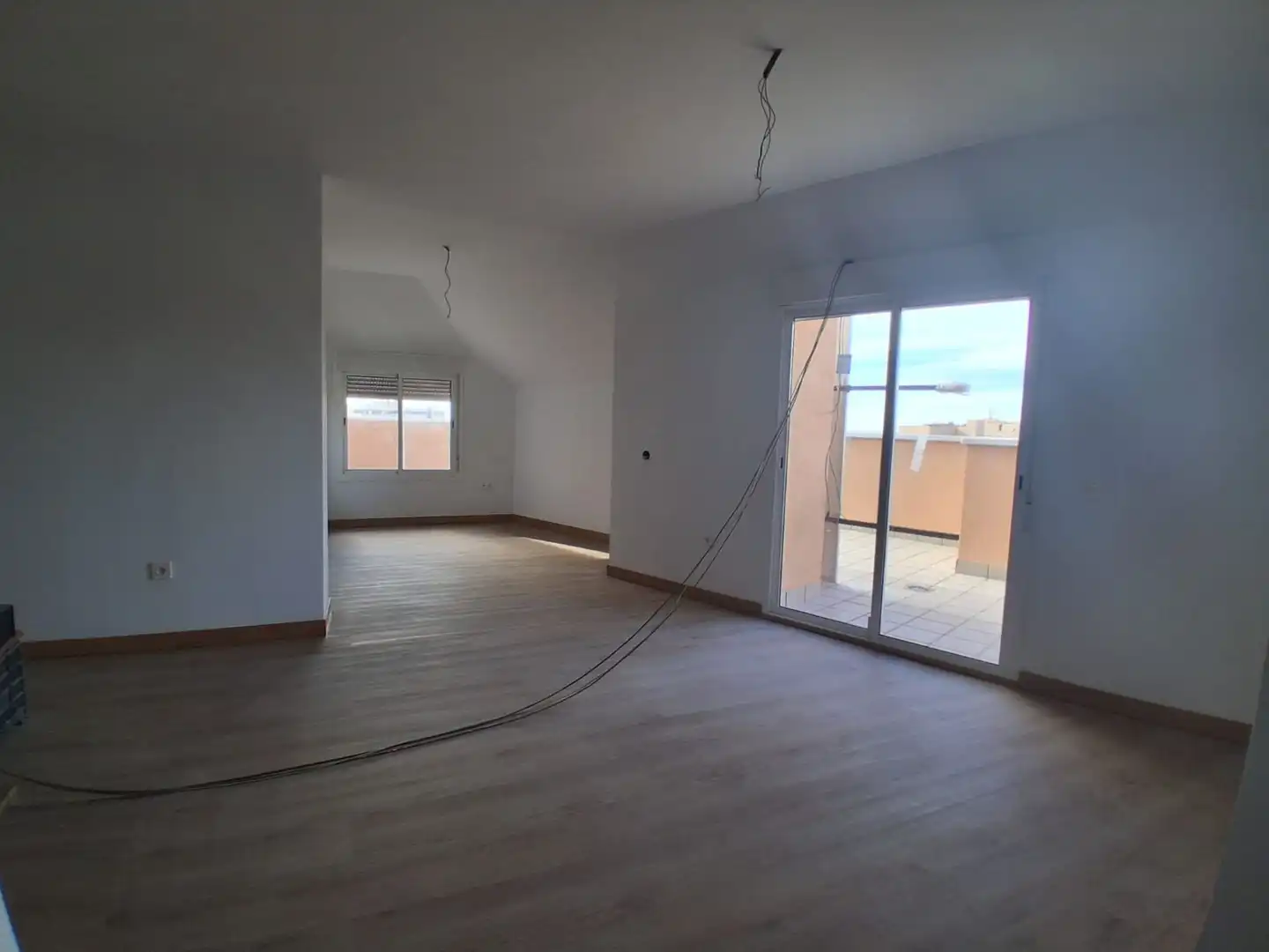 Sala d'estar de Àtic en venda en Roquetas de Mar