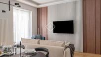 Living room of Flat for sale in  Madrid Capital  with Air Conditioner and Furnished