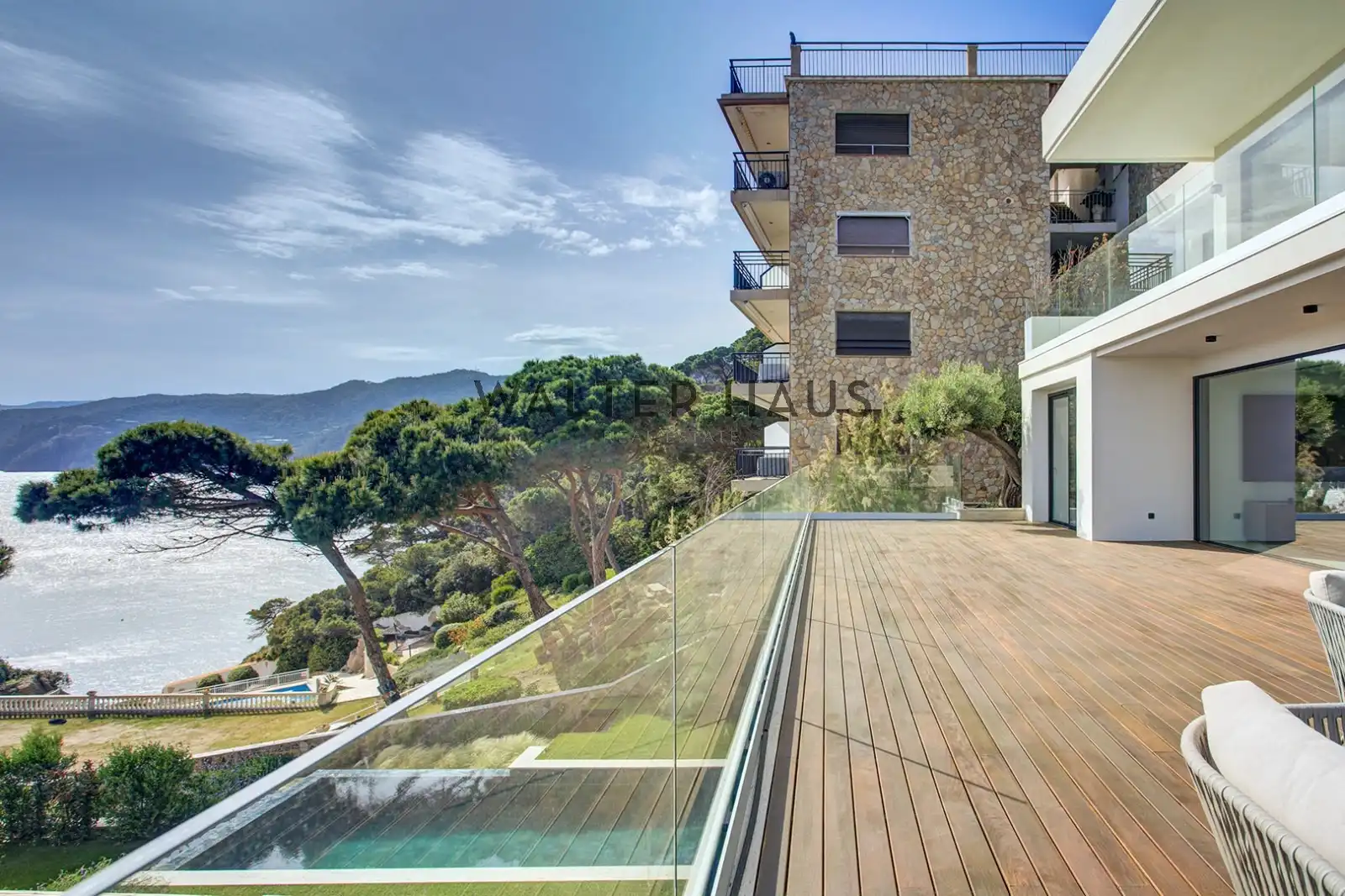 Terraza de Casa o chalet en venta en Sant Feliu de Guíxols con Aire acondicionado, Jardín privado y Terraza