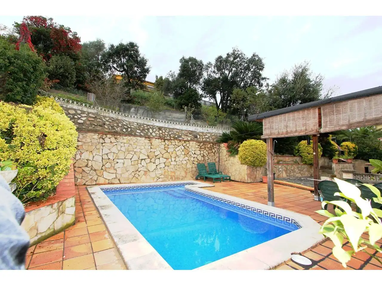 Piscina de Casa o xalet en venda en Lloret de Mar amb Calefacció, Jardí privat i Terrassa