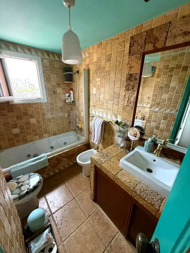 Baño de Ático en venta en Benalmádena con Aire acondicionado y Terraza