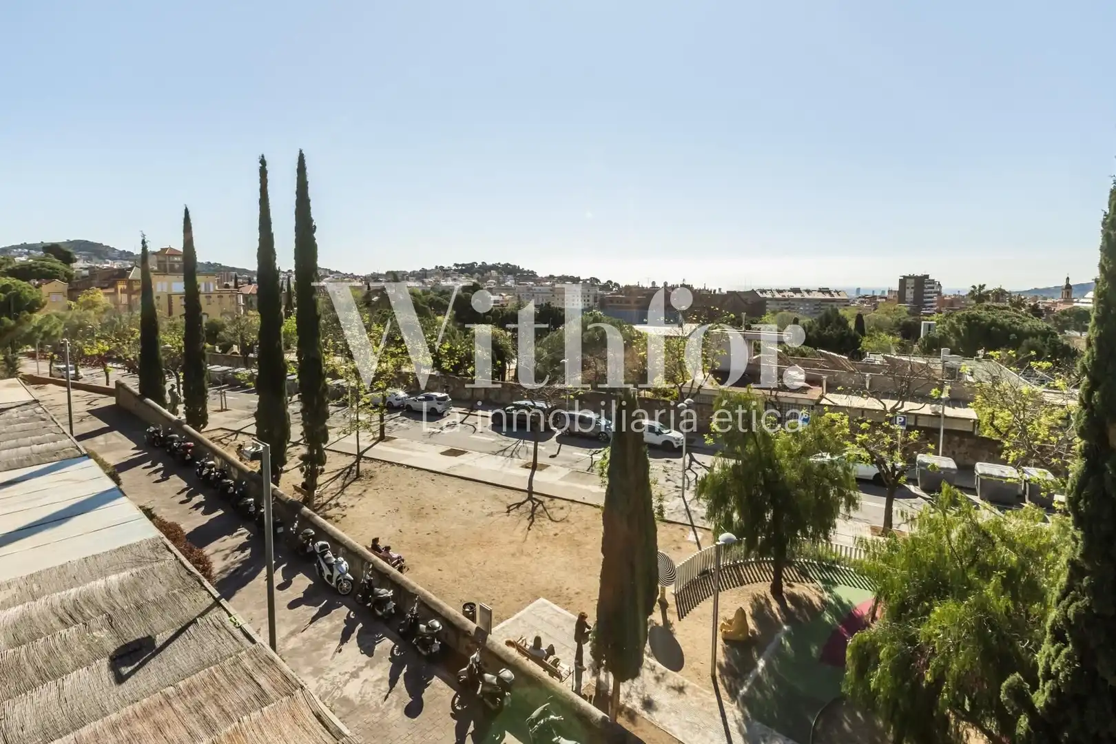 Exterior view of Attic for sale in Barcelona  with Air Conditioner, Heating and Terrace