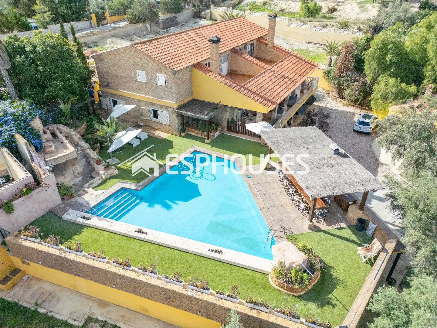 Piscina de Casa o xalet en venda en Alicante / Alacant amb Aire condicionat, Terrassa i Piscina