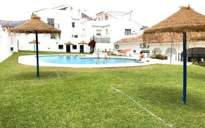 Swimming pool of Single-family semi-detached for sale in Mijas  with Air Conditioner, Heating and Terrace