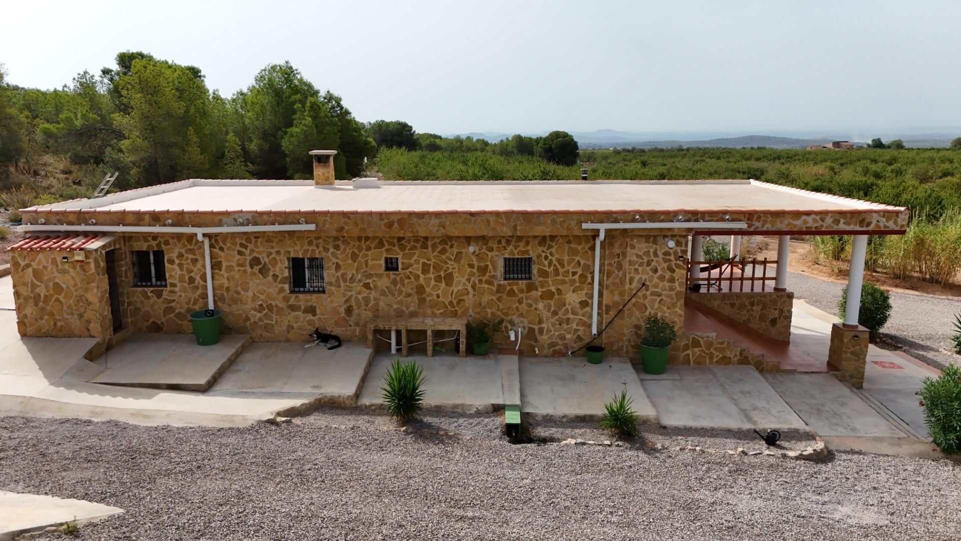 Vista exterior de Casa o xalet en venda en Llíria amb Jardí privat, Terrassa i Traster