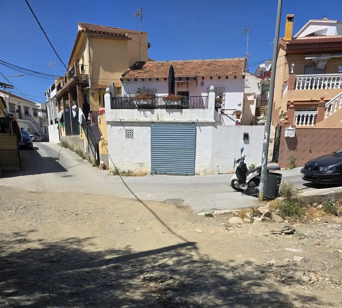 Vista exterior de Casa o xalet en venda en Málaga