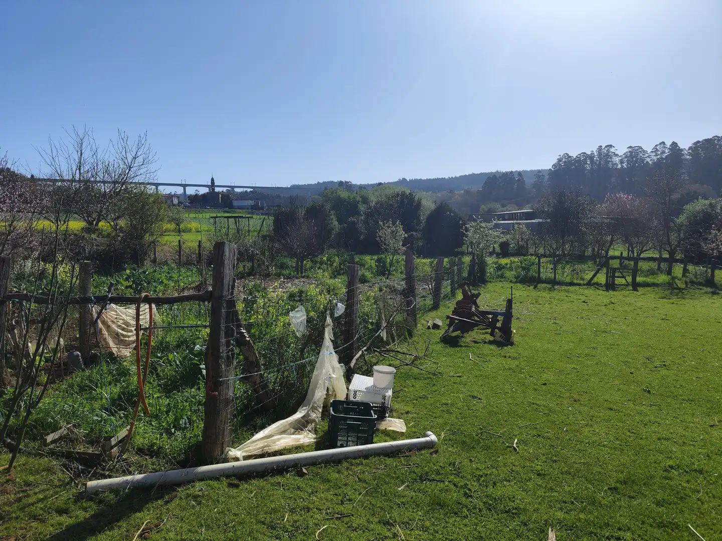 Garden of Houses for sale in Boqueixón