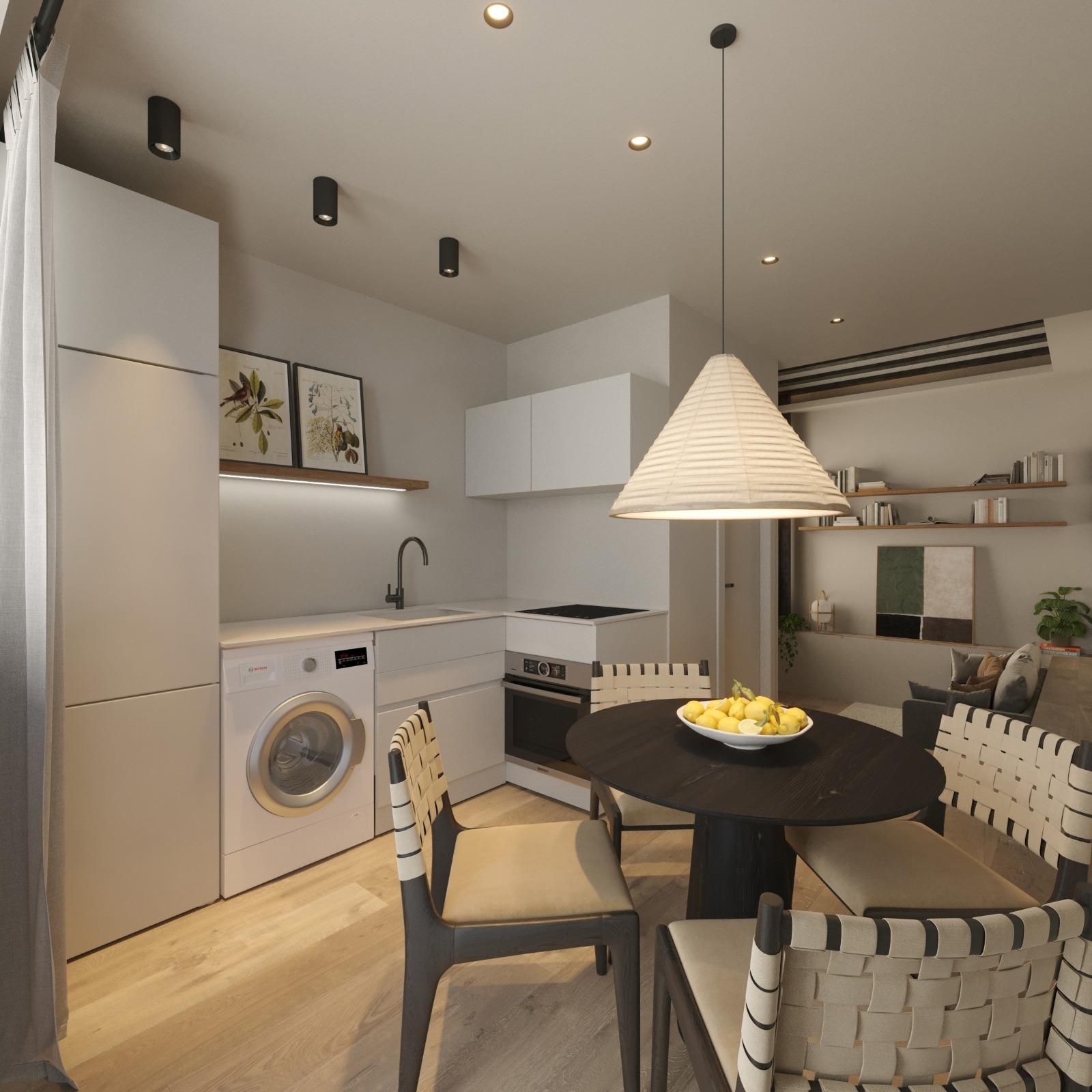 Cuina de Loft en venda en  Barcelona Capital amb Parquet i Alarma