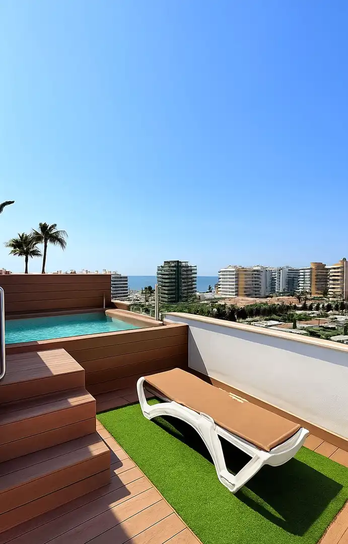 Terraza de Casa o chalet en venta en Fuengirola con Aire acondicionado, Calefacción y Terraza