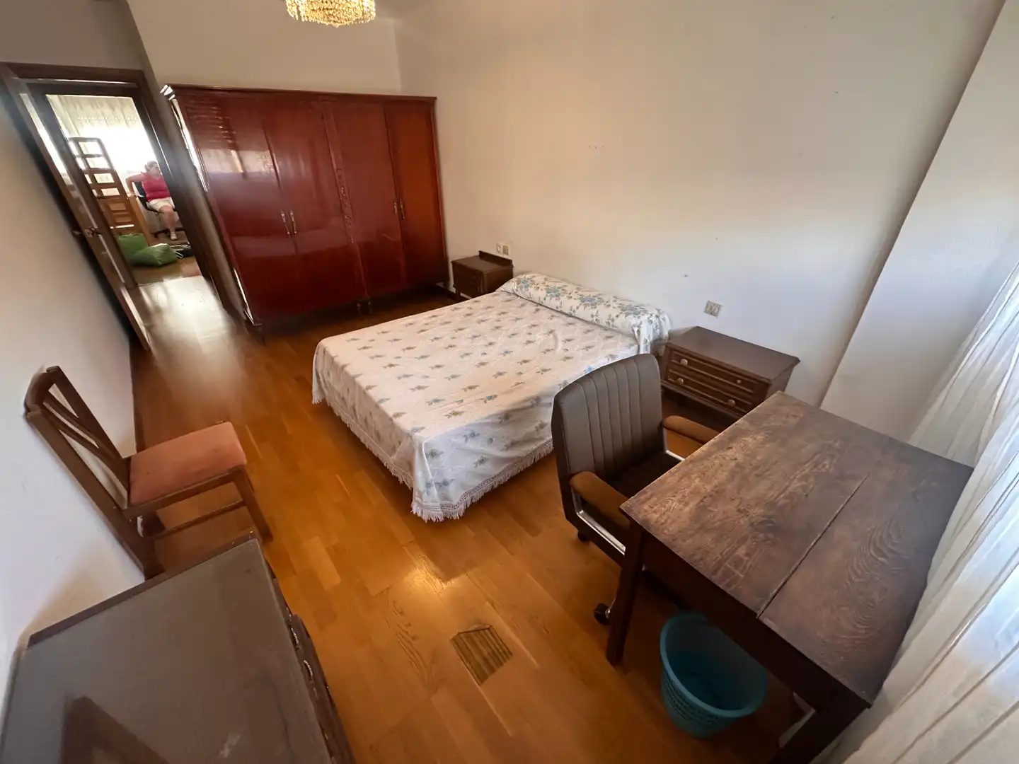 Bedroom of Flat for rent in Cuenca  with Heating, Terrace and Furnished