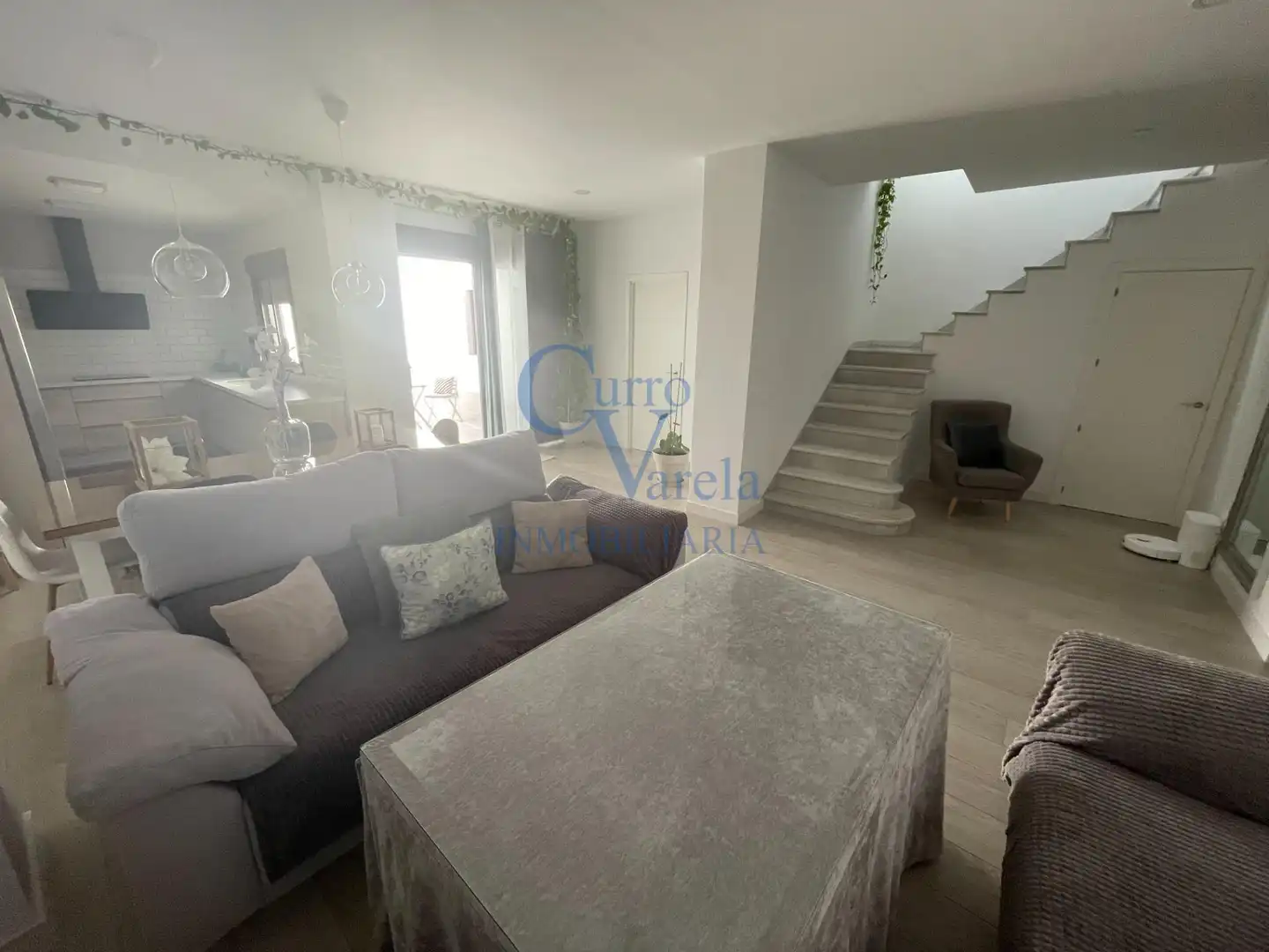 Sala de estar de Casa adosada en venta en Dos Hermanas