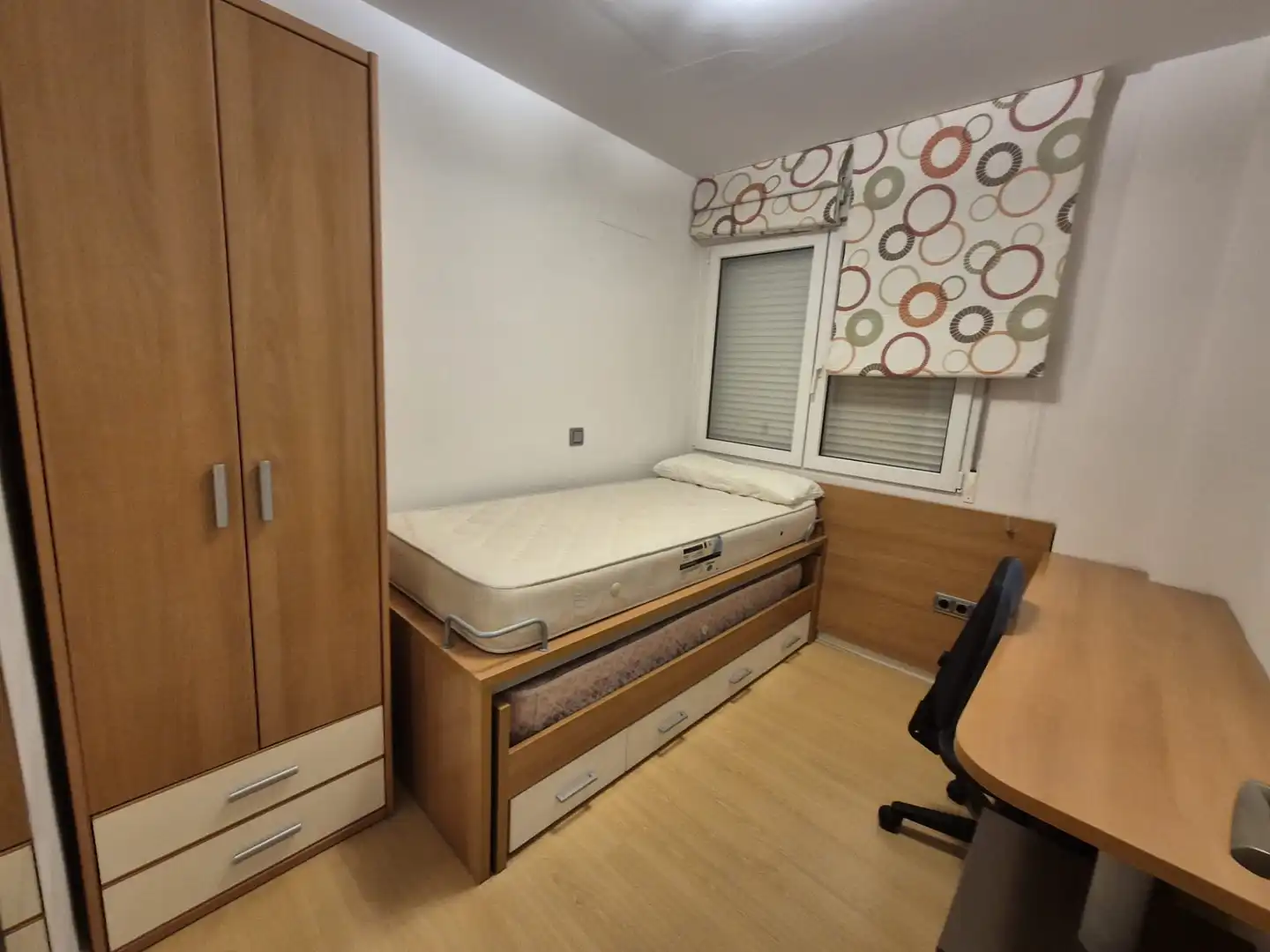 Schlafzimmer von Wohnung zur Miete in Cartagena mit Klimaanlage, Heizung und Parkett
