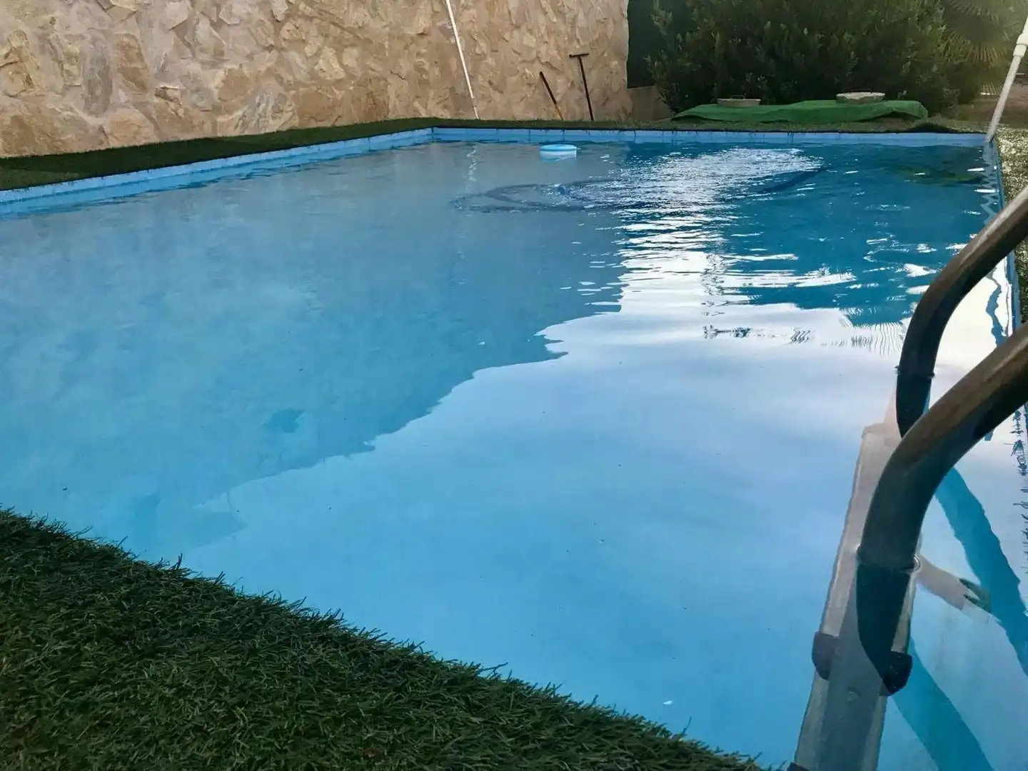 Piscina de Casa o xalet en venda en Albaida amb Aire condicionat, Jardí privat i Traster