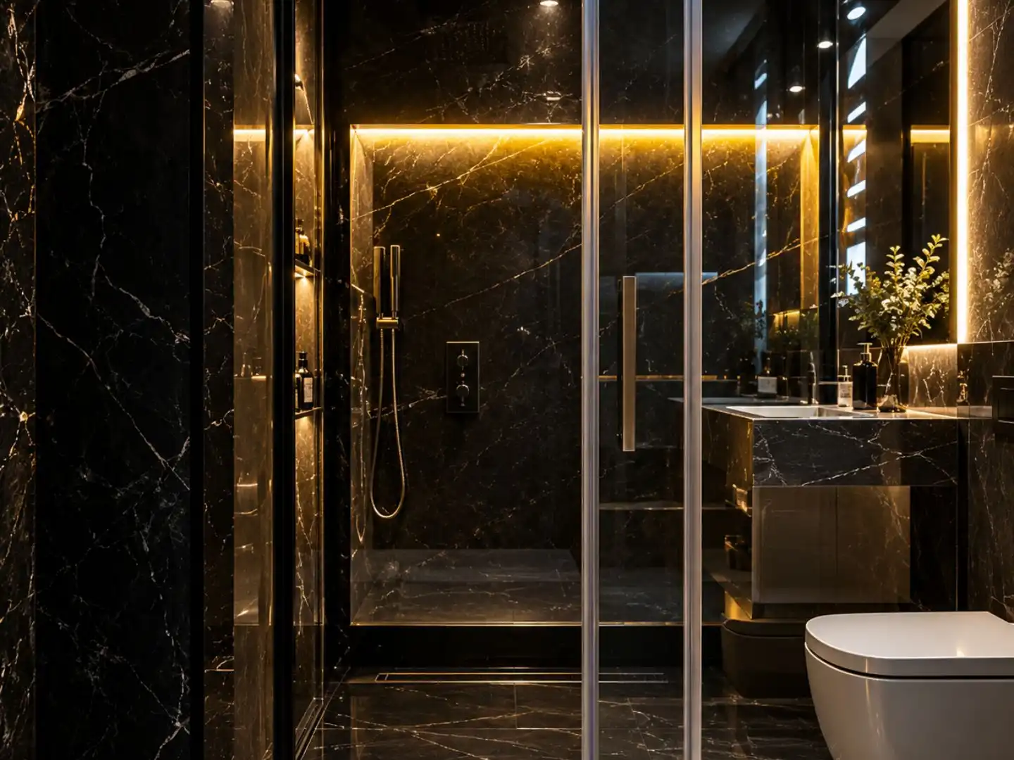 Baño de Apartamento en venta en  Madrid Capital con Aire acondicionado y Terraza