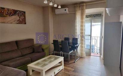 Living room of Flat for sale in Cáceres Capital  with Air Conditioner, Furnished and Oven