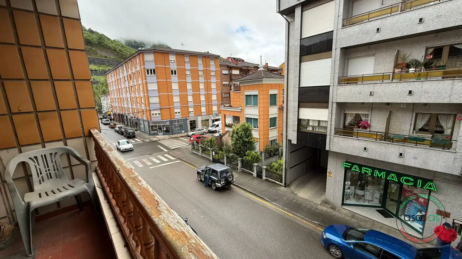Exterior view of Flat for sale in Aller  with Heating, Parquet flooring and Storage room