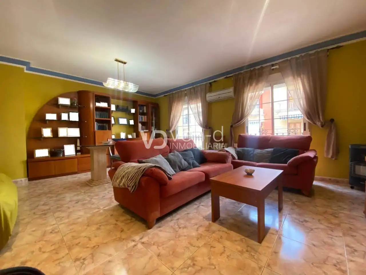 Sala de estar de Casa o chalet en venta en Anna con Aire acondicionado y Terraza