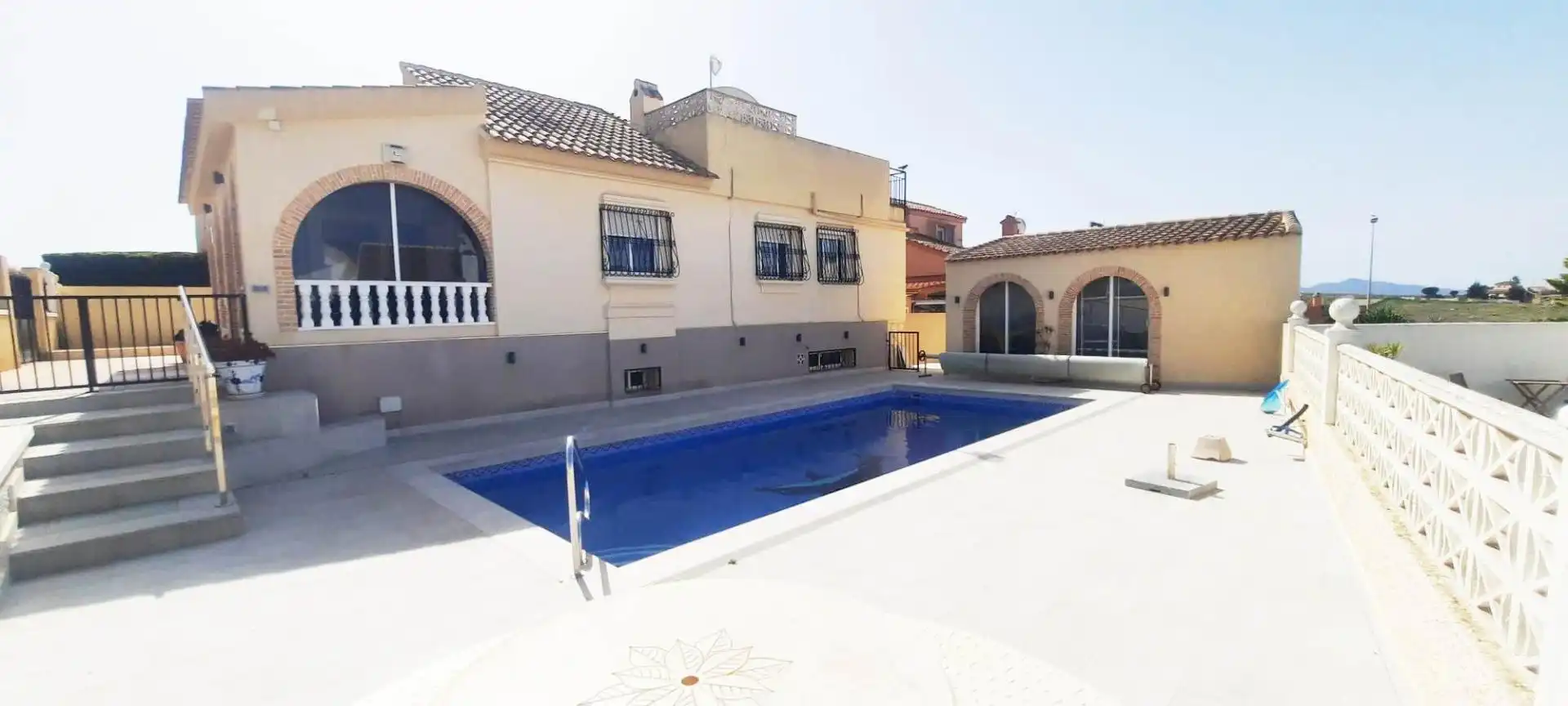 Piscina de Casa o chalet en venta en Mazarrón con Aire acondicionado, Calefacción y Jardín privado