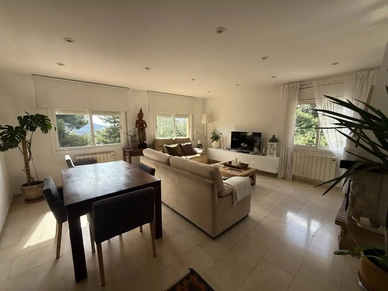 Living room of Houses for sale in Castellar del Vallès  with Heating, Private garden and Terrace