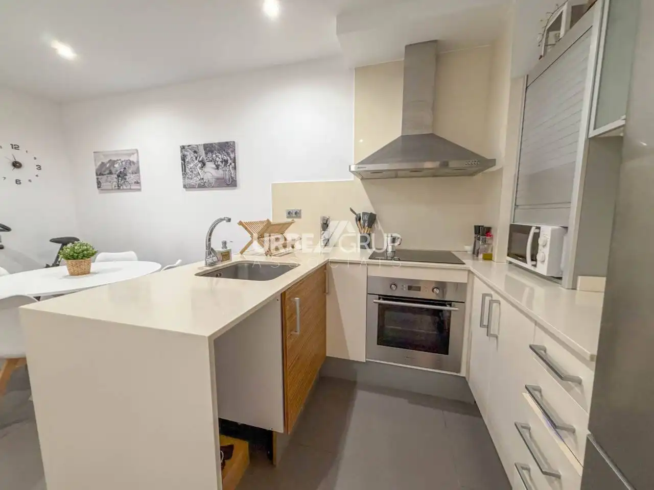 Kitchen of Flat for sale in Terrassa  with Air Conditioner, Heating and Private garden