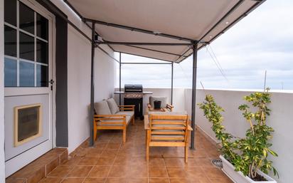 Terrace of Single-family semi-detached for sale in Icod de los Vinos  with Terrace and Storage room