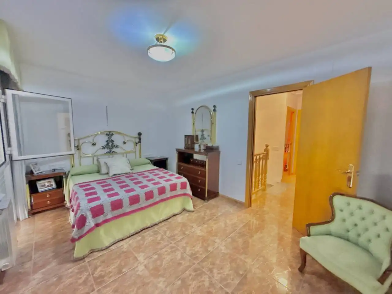Bedroom of Houses for sale in Terrassa  with Air Conditioner, Heating and Private garden