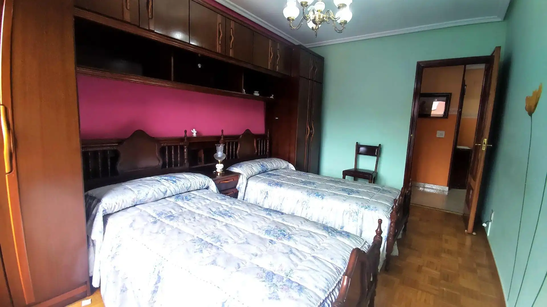 Schlafzimmer von Wohnung zum Verkauf in Mieres (Asturias) mit Heizung