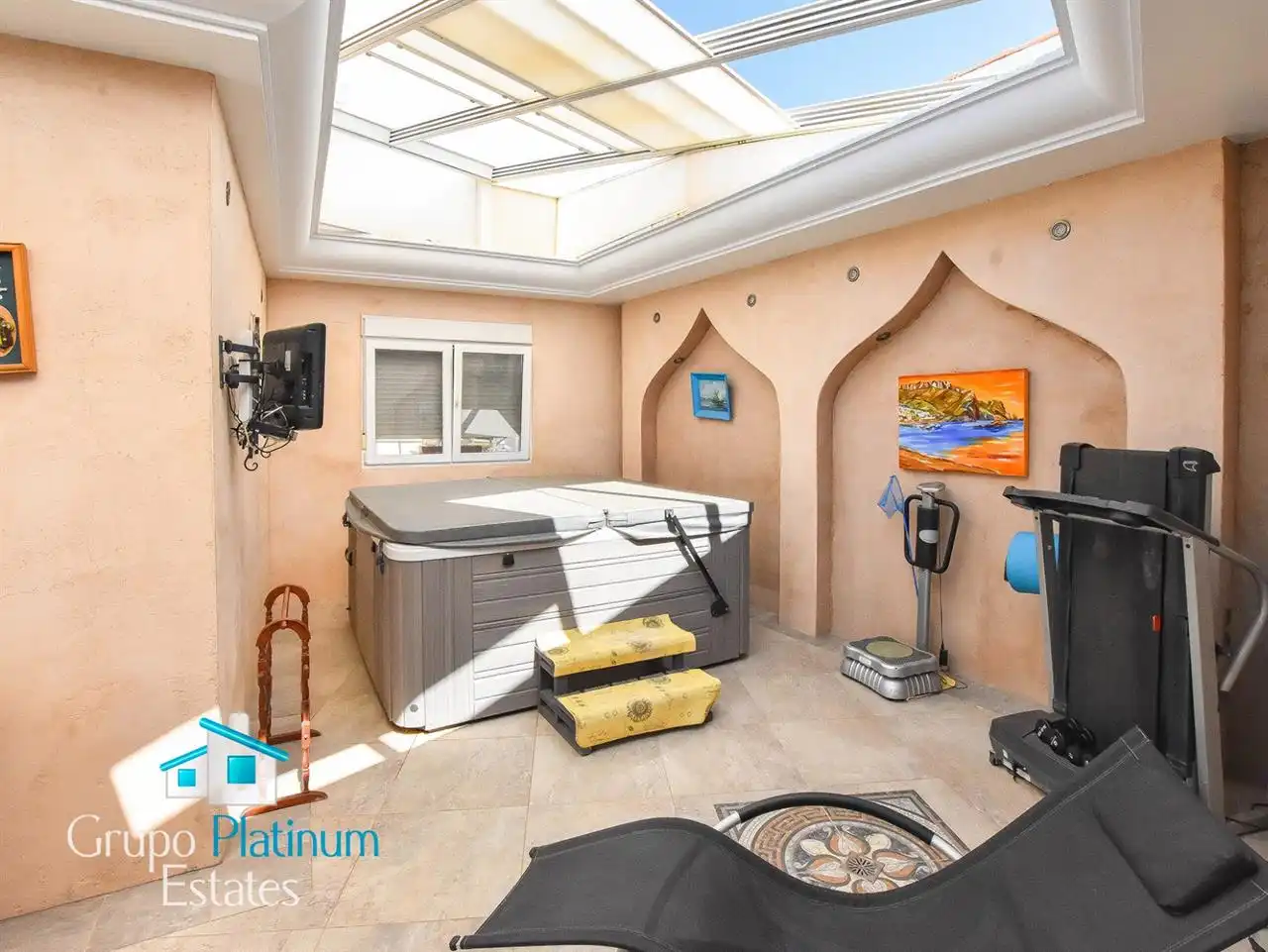 Habitación de Casa o chalet en venta en Águilas con Aire acondicionado, Calefacción y Jardín privado