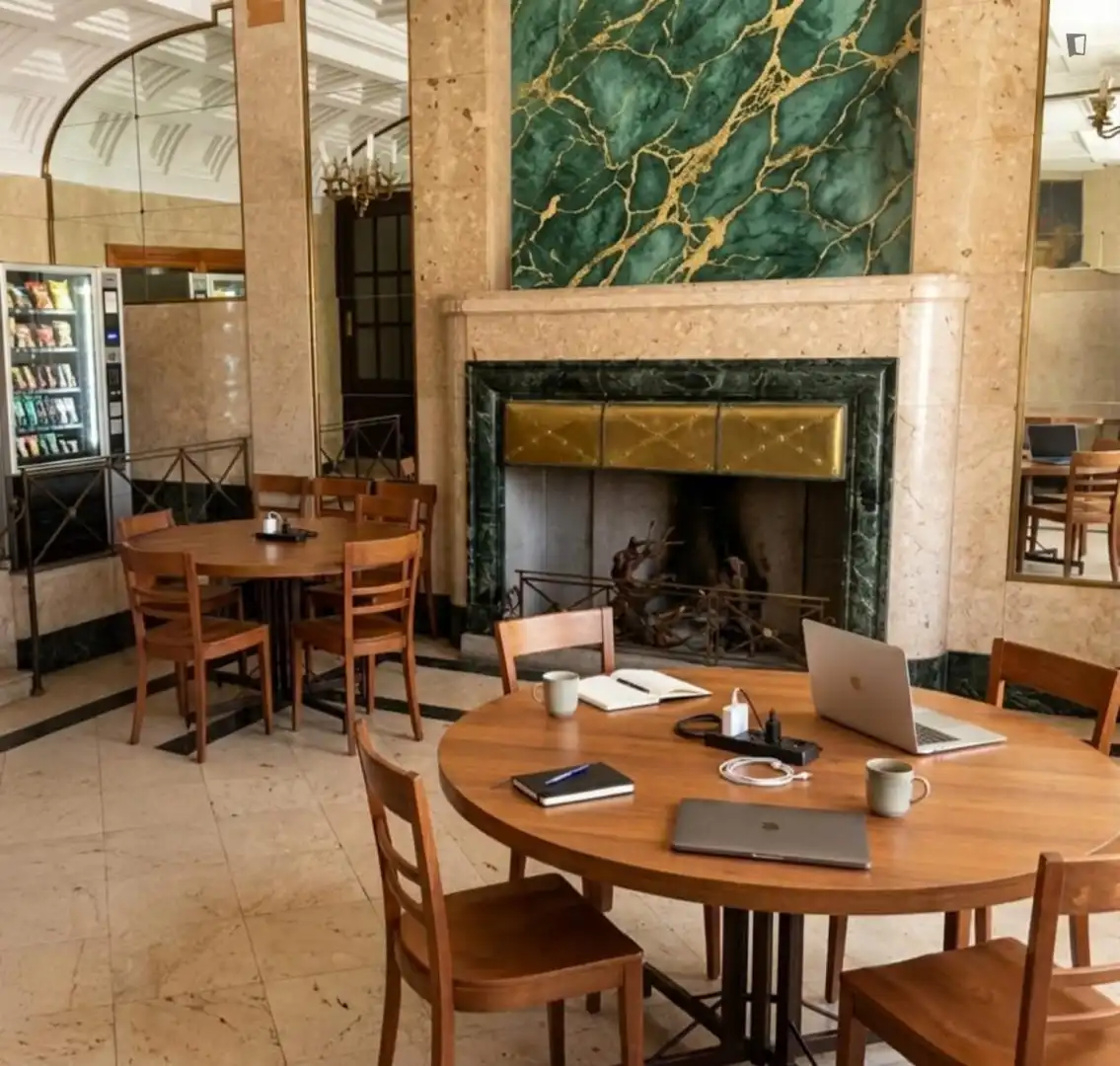 Dining room of Houses for share in Salamanca  with Heating, Furnished and Internet