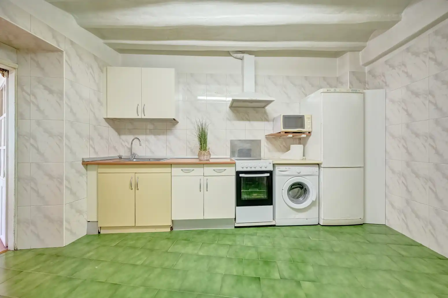 Cocina de Casa o chalet en venta en Falces con Calefacción, Jardín privado y Parquet