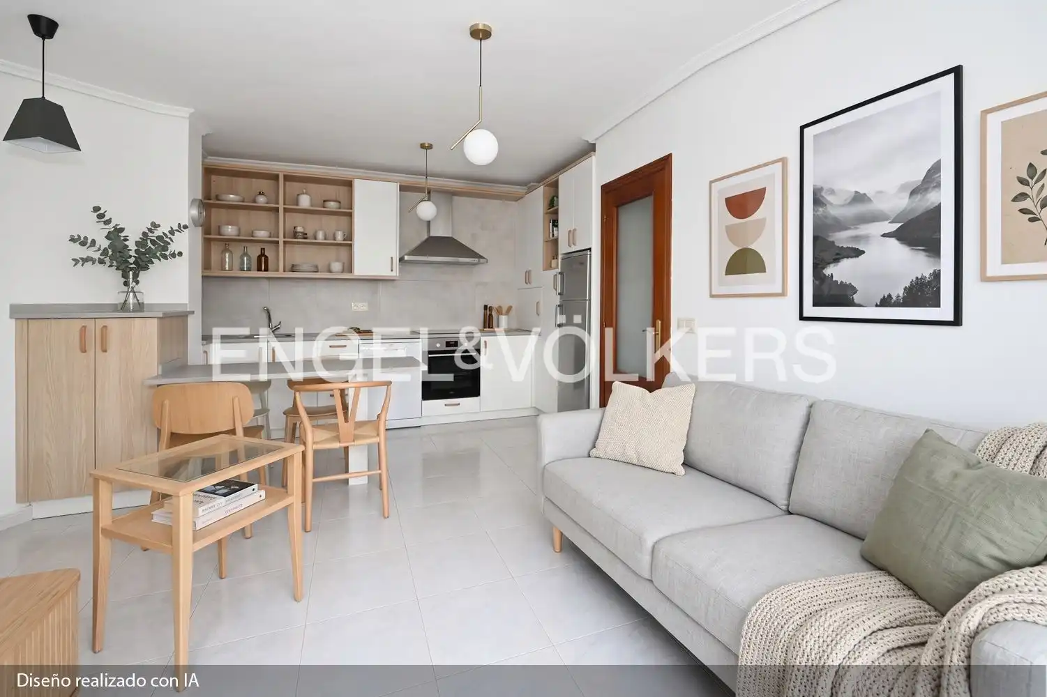 Sala de estar de Piso en venta en Miengo con Calefacción y Balcón