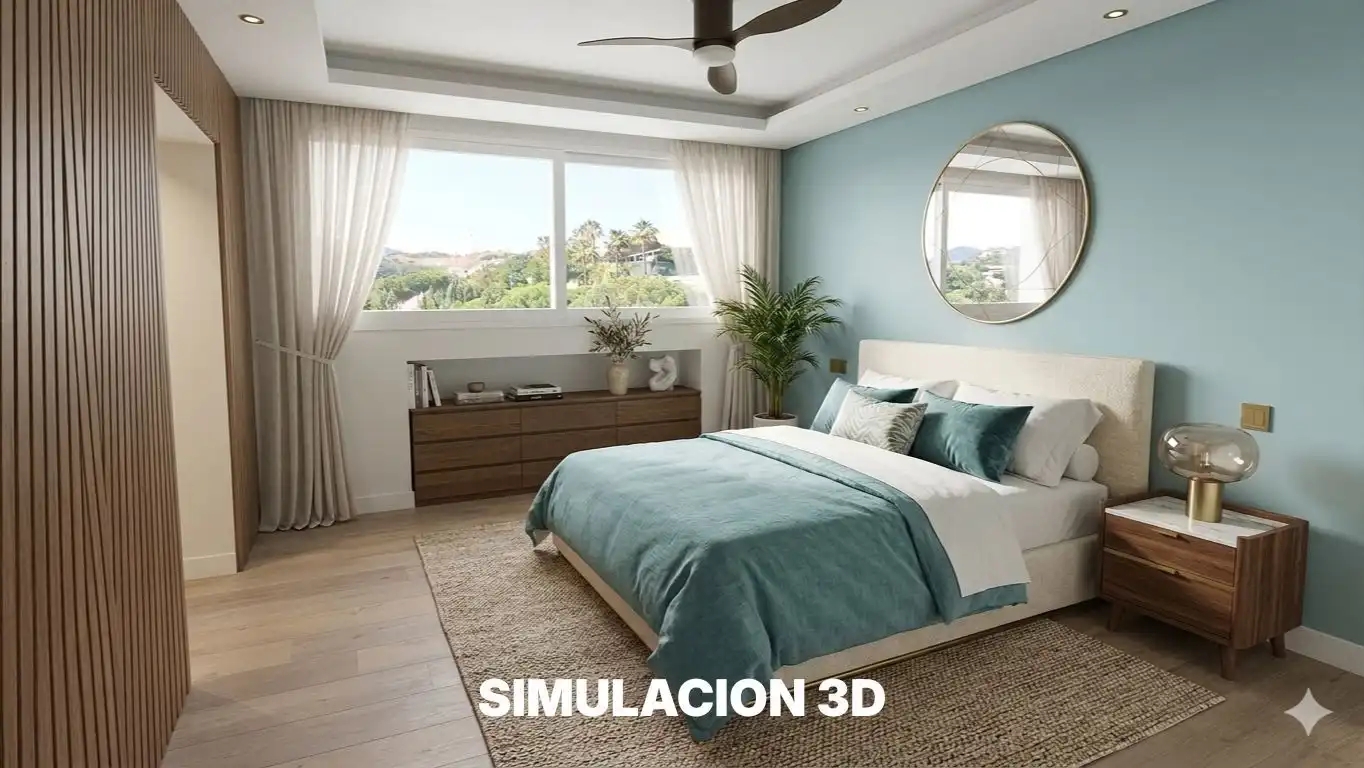 Bedroom of Detached homes for sale in Mijas  with Community pool