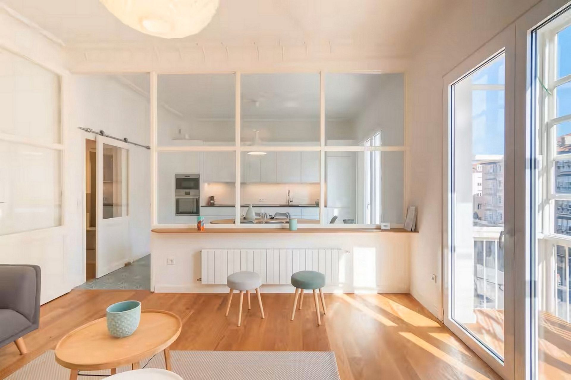 Kitchen of Flat to rent in Santander  with Air Conditioner, Heating and Furnished