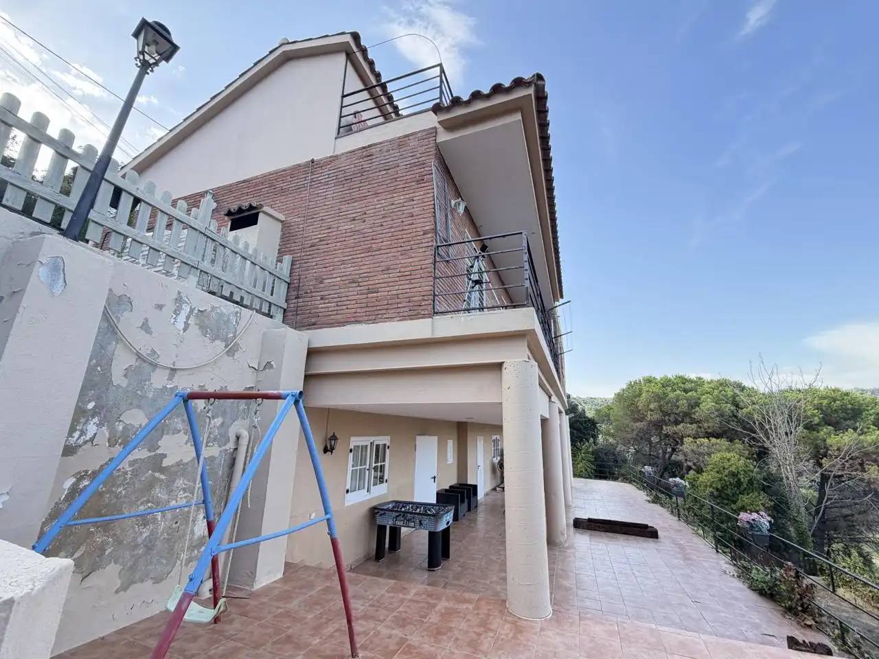 Vista exterior de Casa o chalet en venta en Argentona con Aire acondicionado, Jardín privado y Terraza