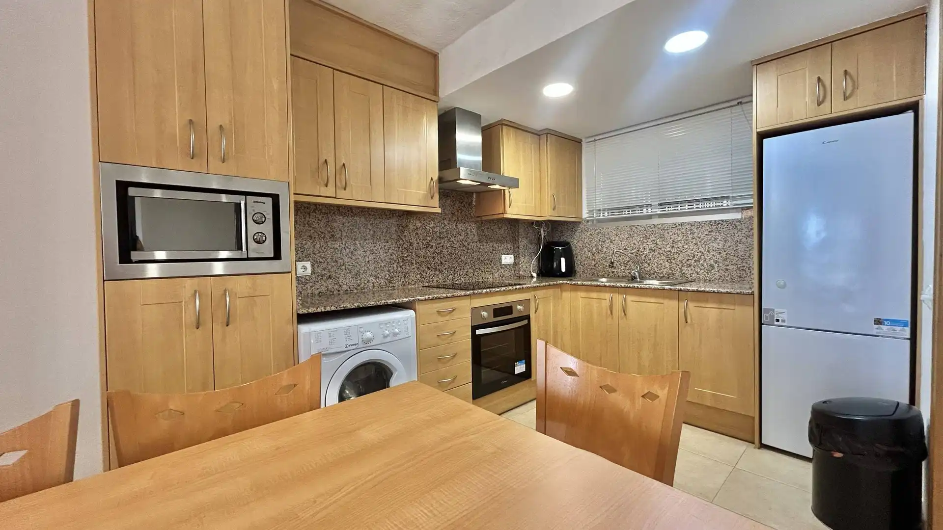 Kitchen of Apartments for rent in La Pobla de Farnals  with Air Conditioner, Parquet flooring and Terrace