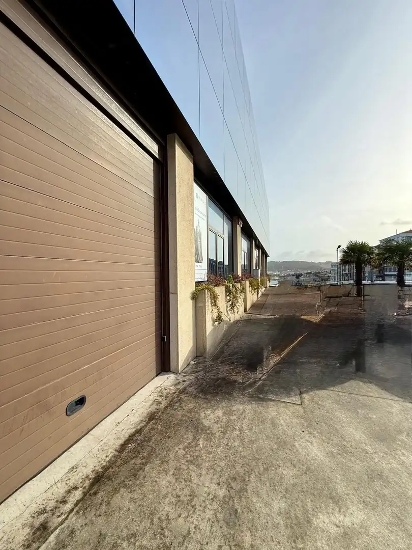 Exterior view of Industrial buildings for sale in Arteixo
