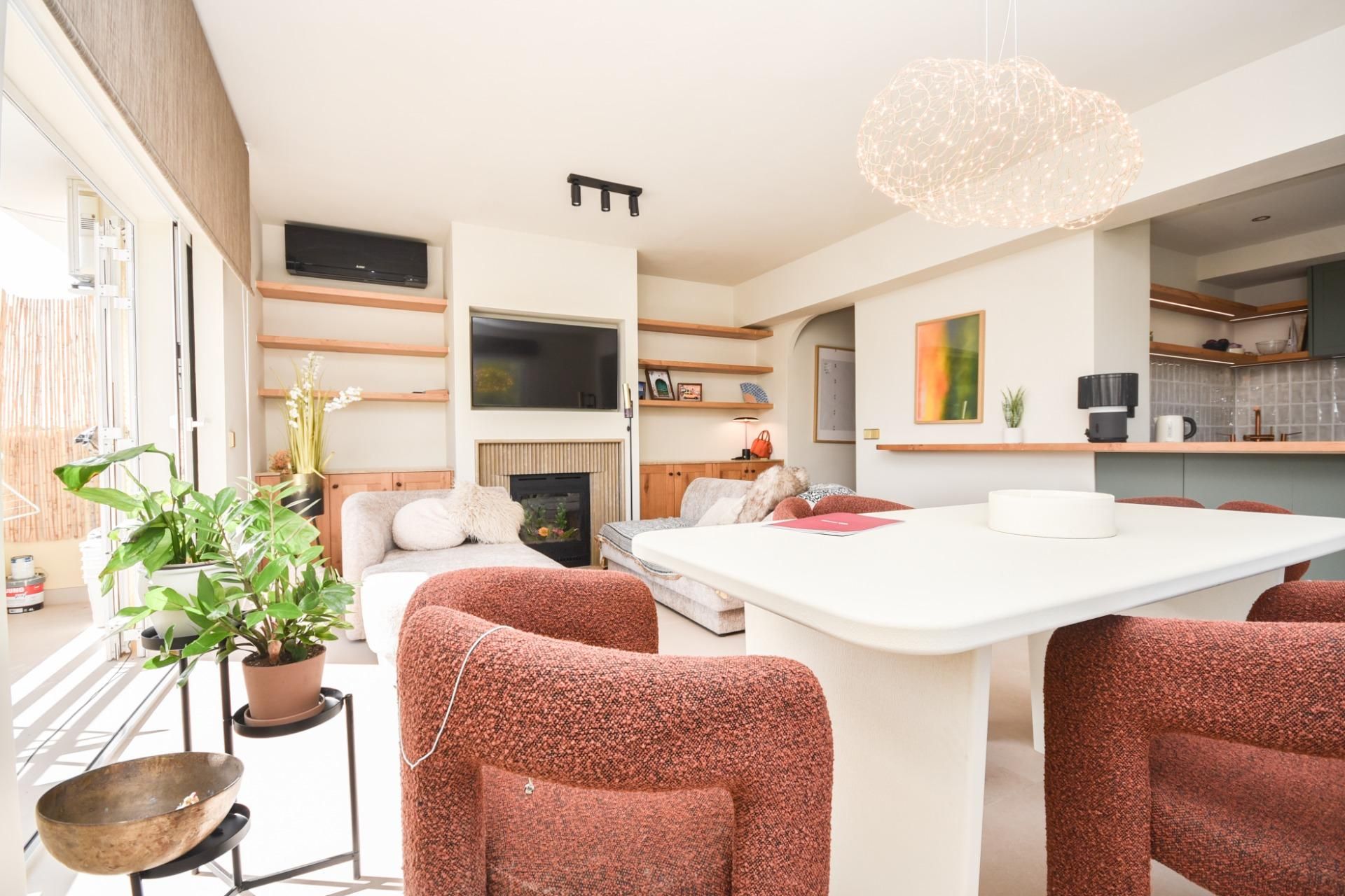 Sala d'estar de Pis en venda en Calvià amb Aire condicionat i Terrassa