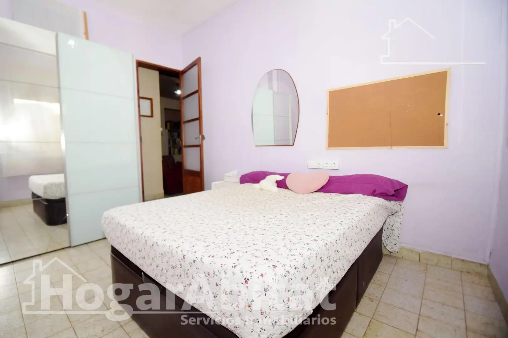 Schlafzimmer von Haus oder Chalet zum Verkauf in Burriana / Borriana mit Heizung, Terrasse und Möbliert