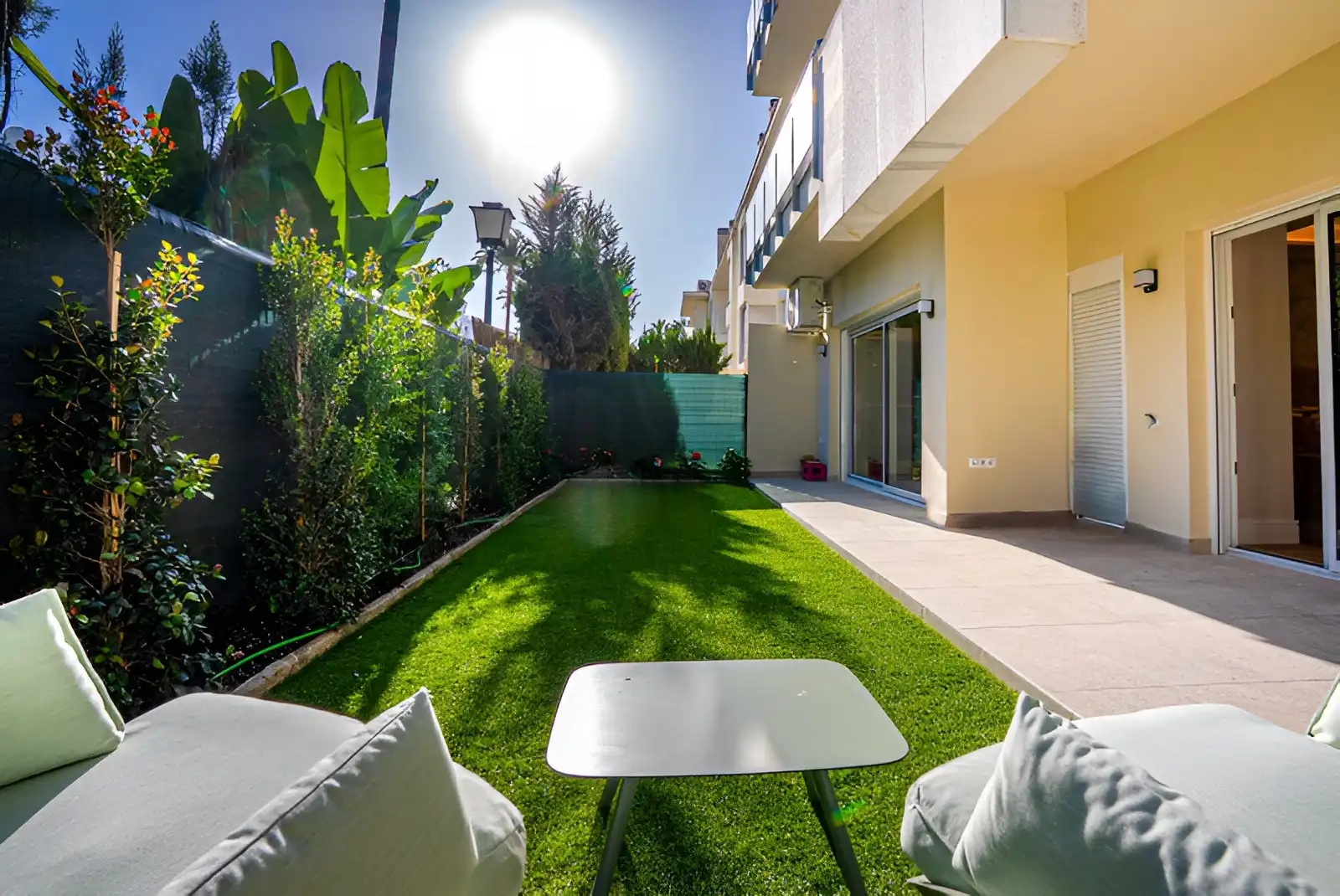 Garden of Apartments for sale in Marbella  with Air Conditioner, Heating and Private garden