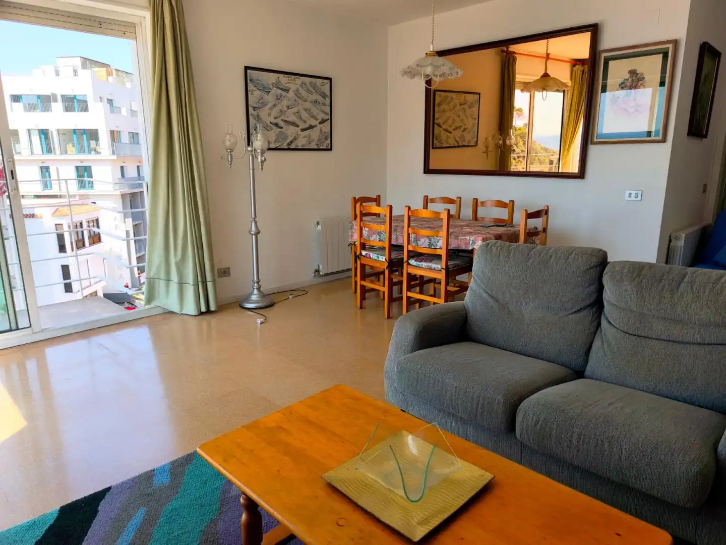 Sala de estar de Apartamento en venta en Lloret de Mar con Calefacción y Balcón