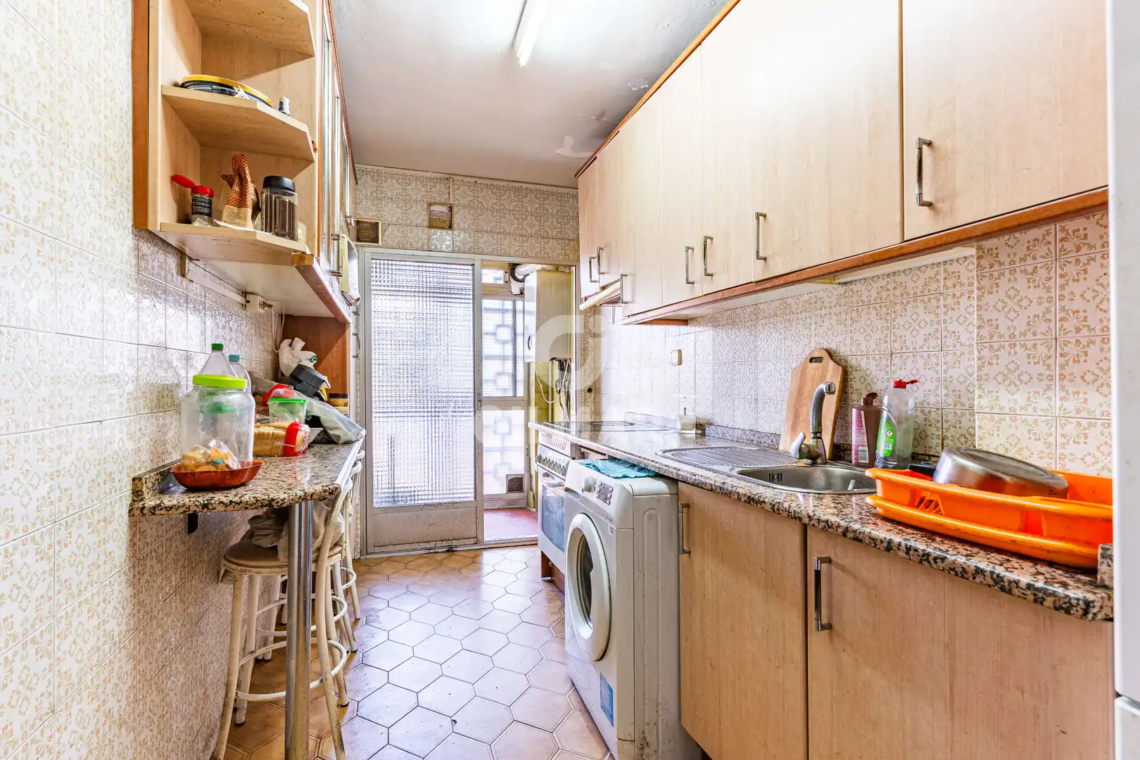 Kitchen of Flat for sale in Madrid  with Heating and Balcony